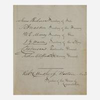 [Presidential] Lincoln, Abraham; James K. Polk; James Buchanan; John Quincy Adams; Andrew Johnson Autograph Album of the Executive and Legislative Branches, Ca. 1847-48