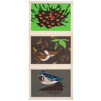 Three Charley Harper Serigraphs