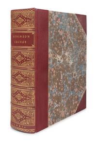 DEFOE, Daniel (1660-1731). John Major, editor. The Life and Surprising Adventures of Robinson Crusoe . London: Chatto and Windus, 1883.
