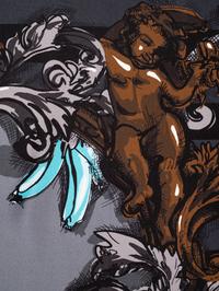 Three Designer Scarves: Two Hermès, One Prada
