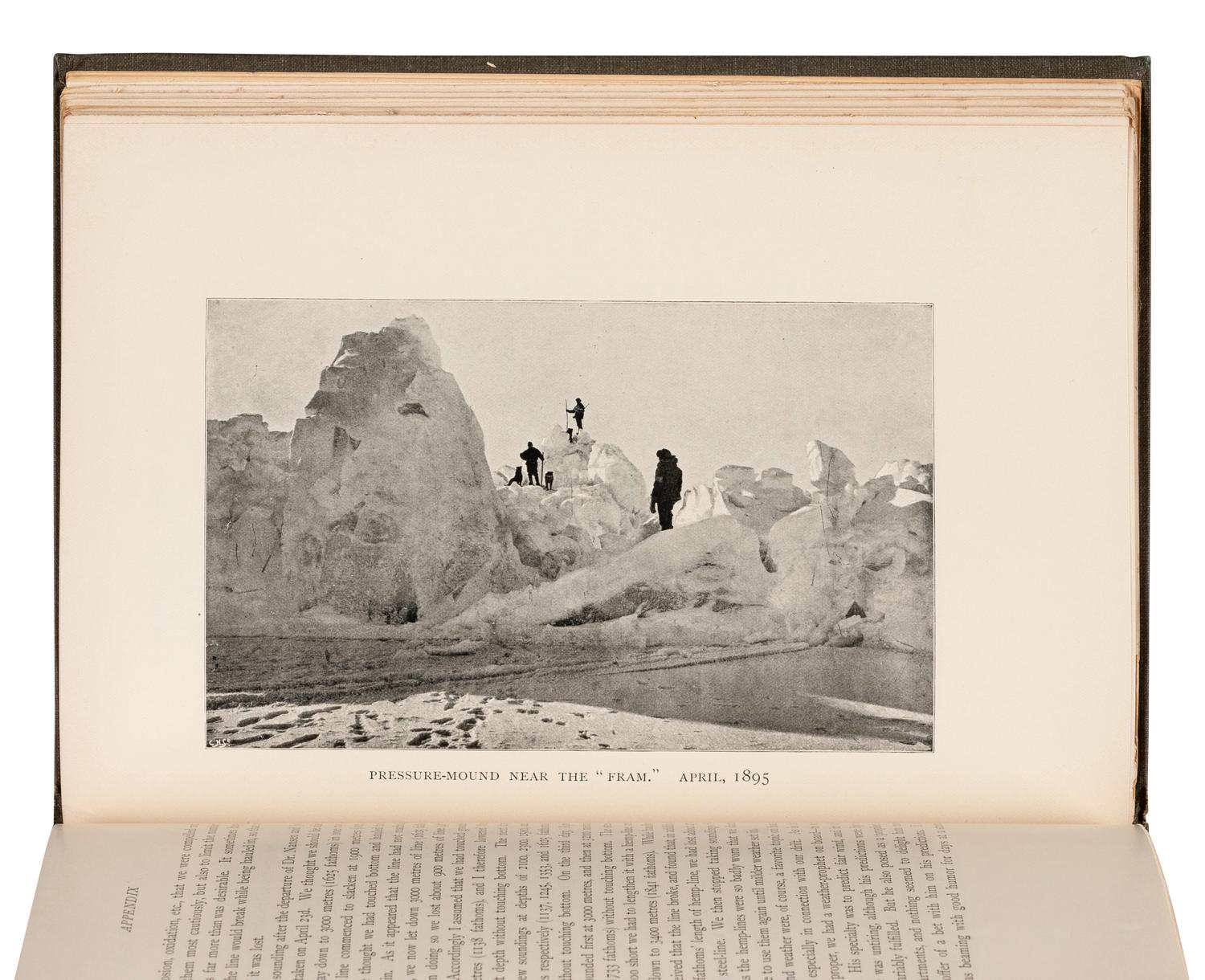 [POLAR/ARCTIC EXPLORATION]. NANSEN, Fridtjof Wedel-Jarlsberg (1861-1930). Farthest North . New York: Harper & Brothers Publishers, 1897.