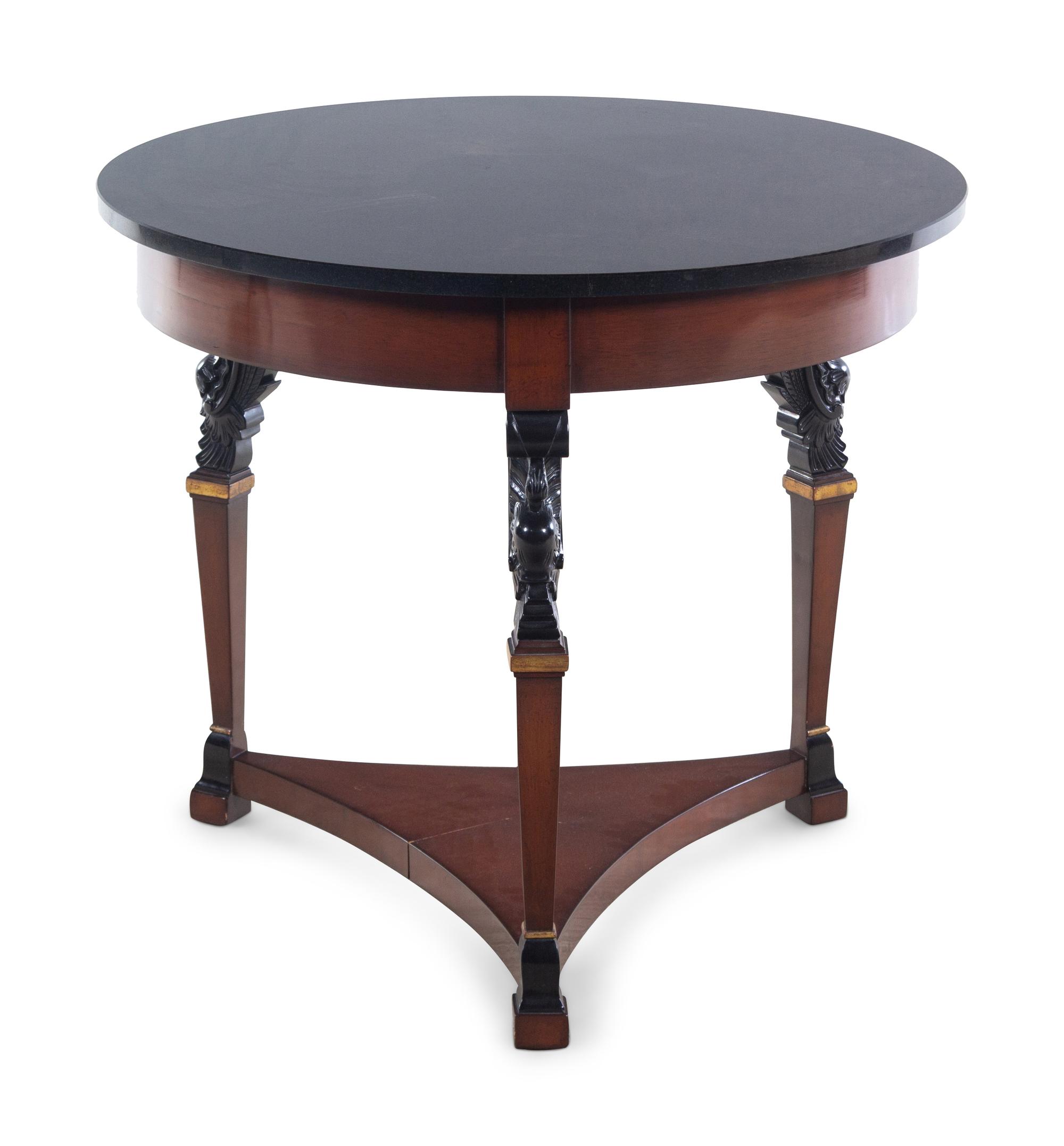 A Charles Pollock for William Switzer Directoire Side Table