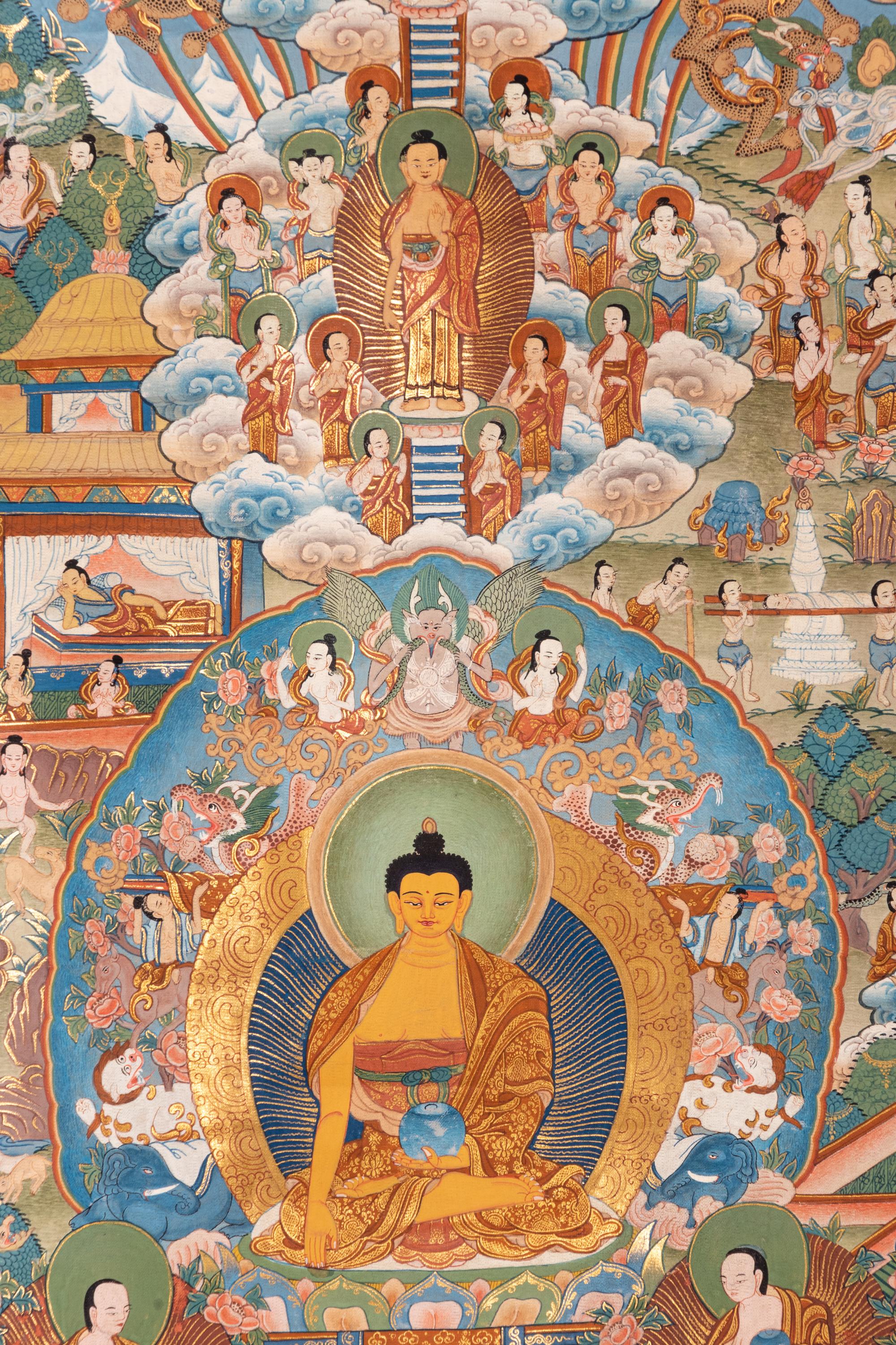A Tibetan Thangka