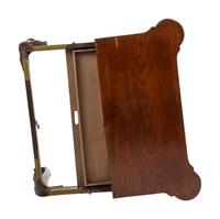 A George II-Style Mahogany Concertina-Action Game Table