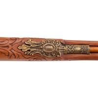 Carved Contemporary Flintlock Jaeger in the Style of Caspar Zellner
