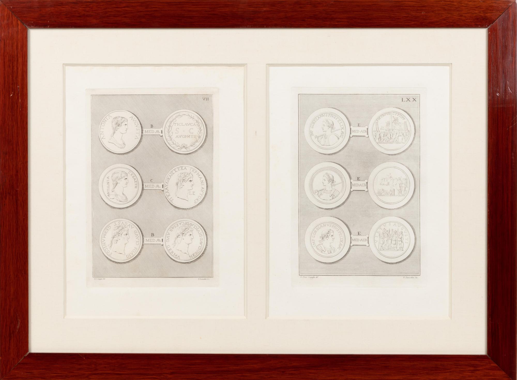 A Set of Eight Engravings