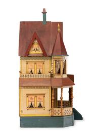 A Large R. Bliss Manufacturing Dollhouse