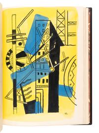 [ARTIST'S BOOK]. LÉGER, Fernand, illustrator (1881-1955). -- RIMBAUD, Arthur (1854-1891). Les Illuminations. Lausanne: Grosclaude Éditions des Gaules, [1949].