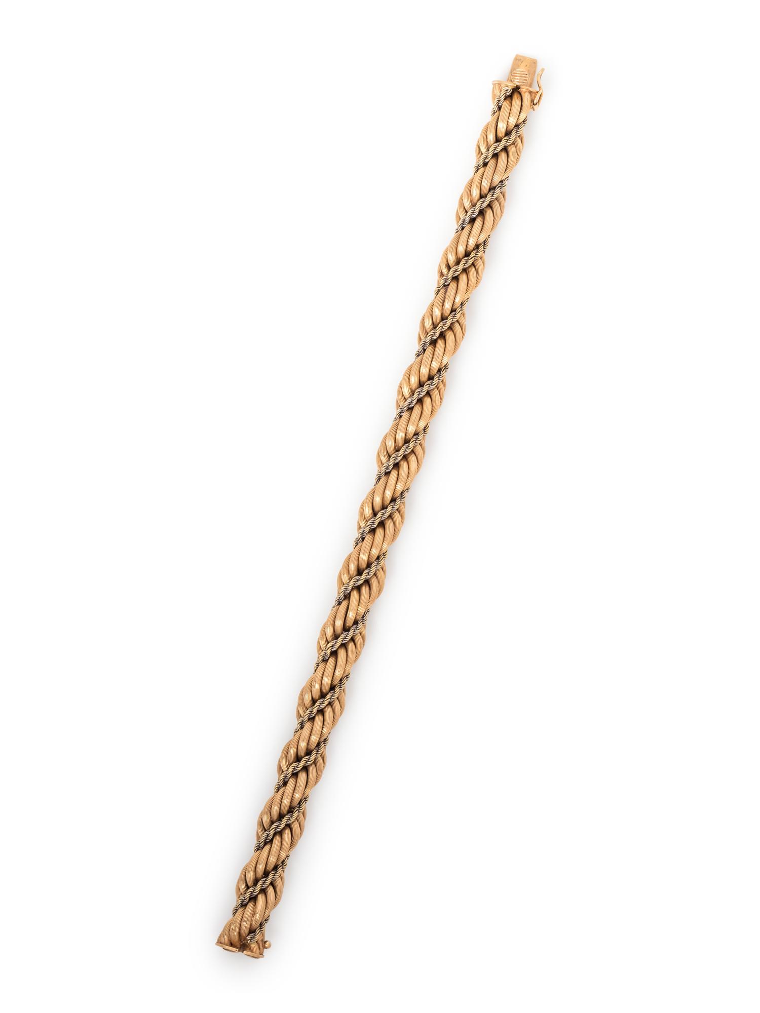 BICOLOR GOLD BRACELET