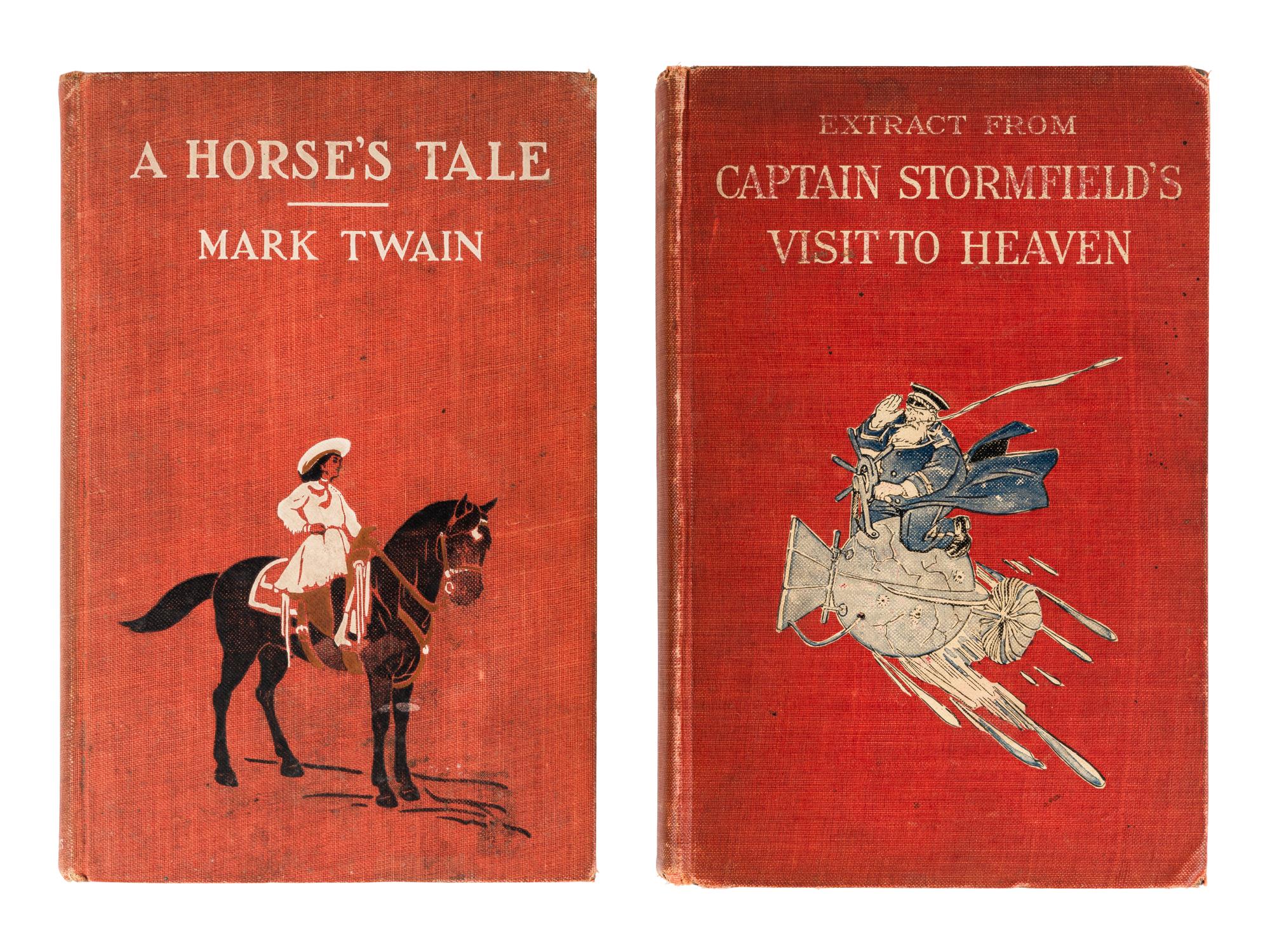 CLEMENS, Samuel Langhorne ("Mark Twain") (1835-1910). A group of 10 works, including: