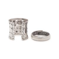Two Sterling Silver Bracelets by John Hardy