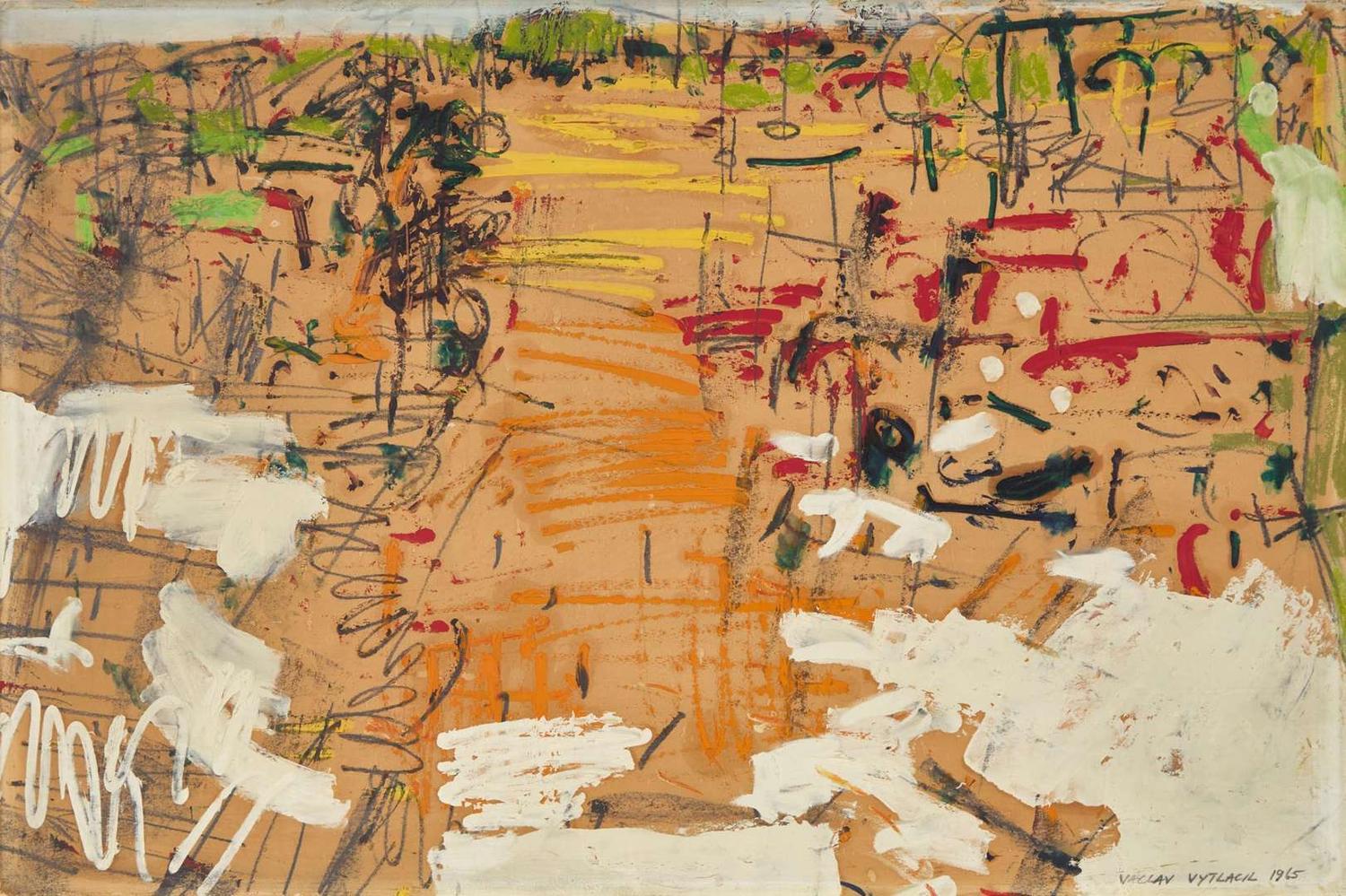 Vaclav Vytlacil (American, 1892-1984), Untitled Abstract