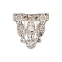ANTIQUE, DIAMOND CLIP BROOCH