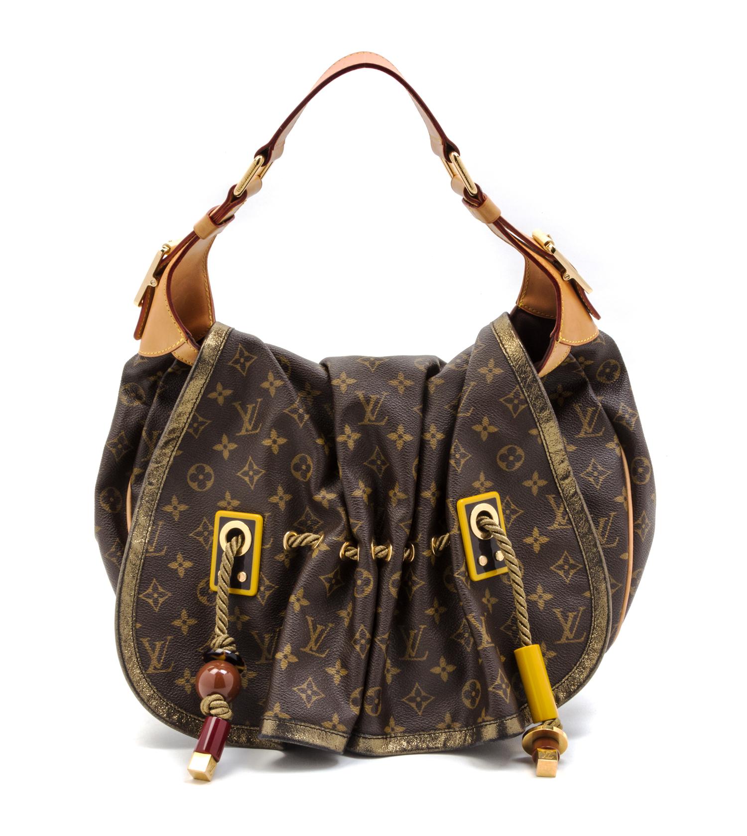 A Louis Vuitton Monogram Canvas Limited Edition Kalahari Bag, 13 x 10 x 3 inches.