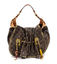 A Louis Vuitton Monogram Canvas Limited Edition Kalahari Bag, 13 x 10 x 3 inches.