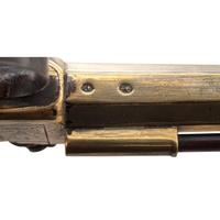 Brass Boxlock Flint Overcoat Pistol by Twigg