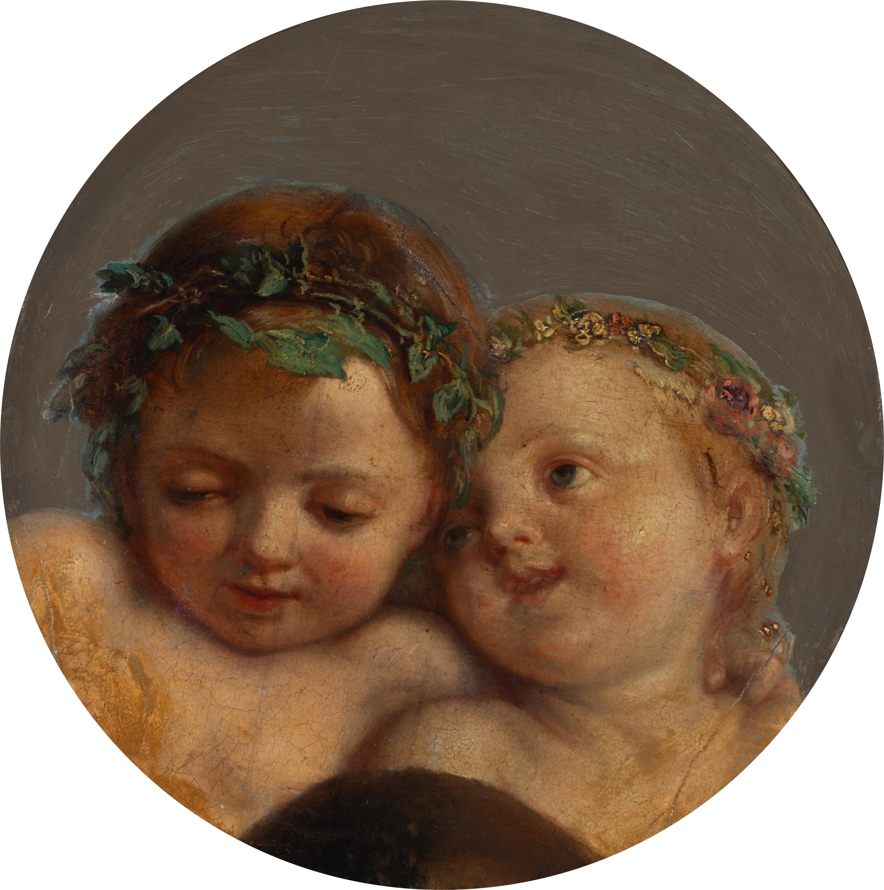 Continental, 18th Century — Heads of Two Cherubs