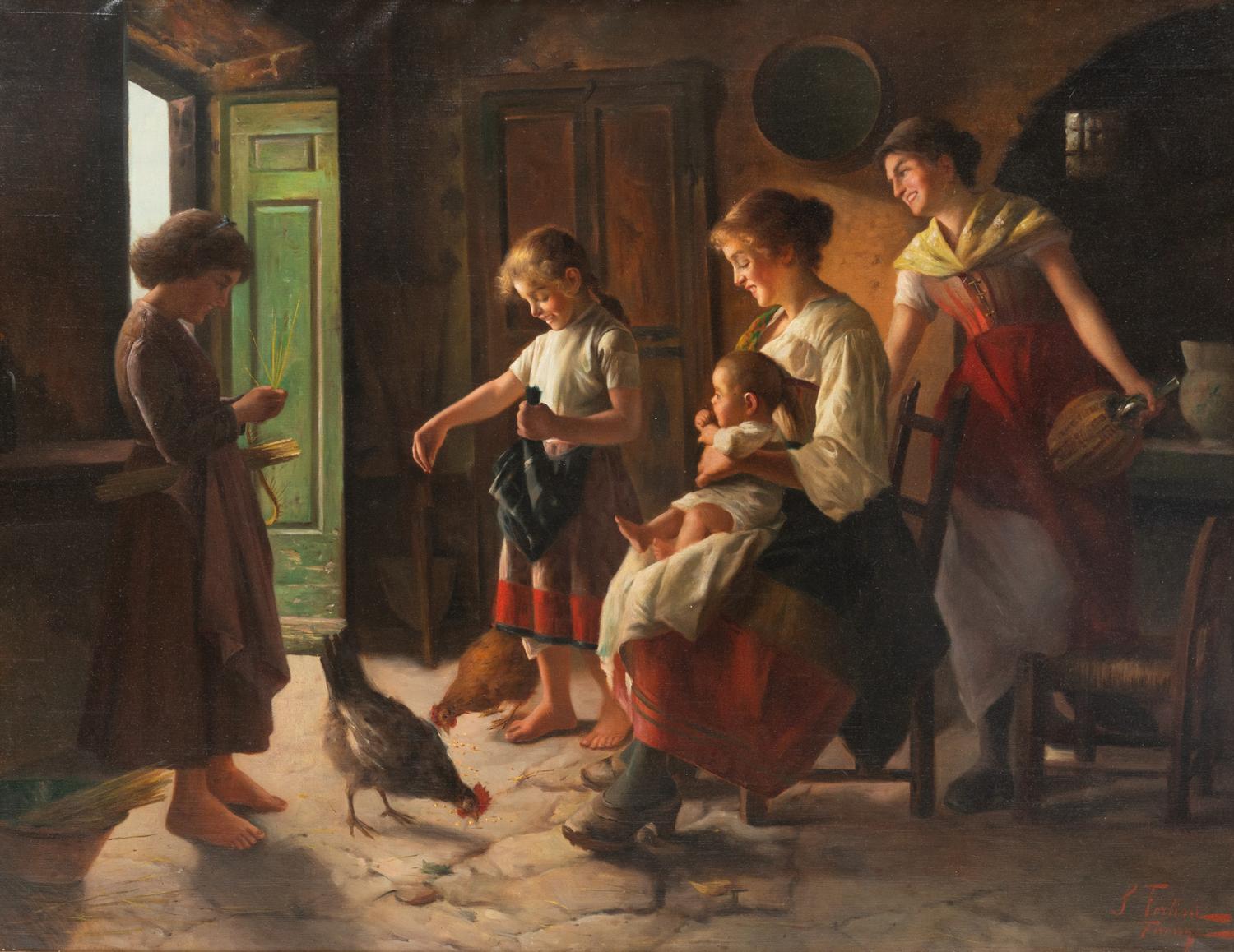 Feeding the Hens