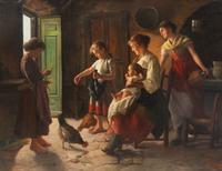 Feeding the Hens