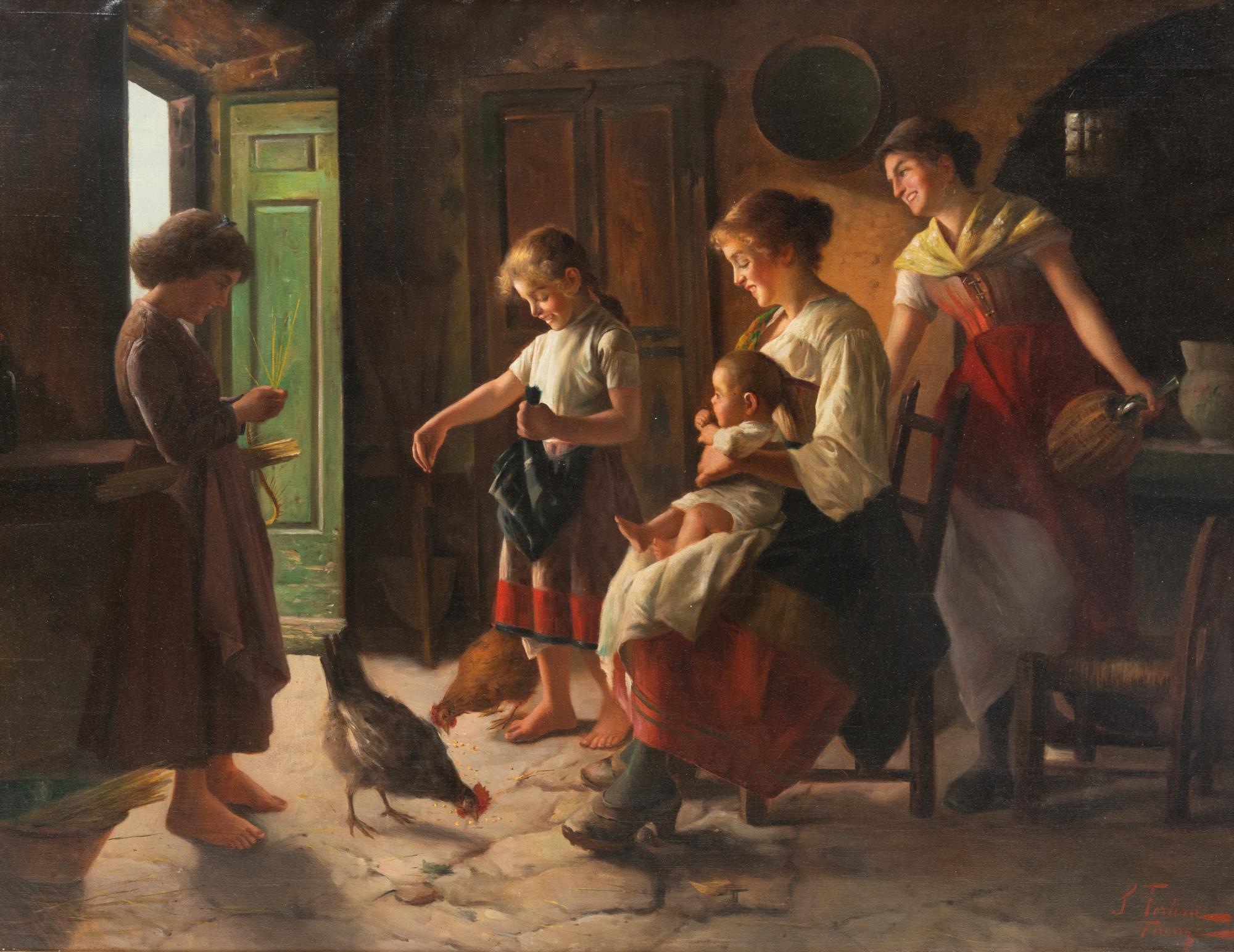Feeding the Hens