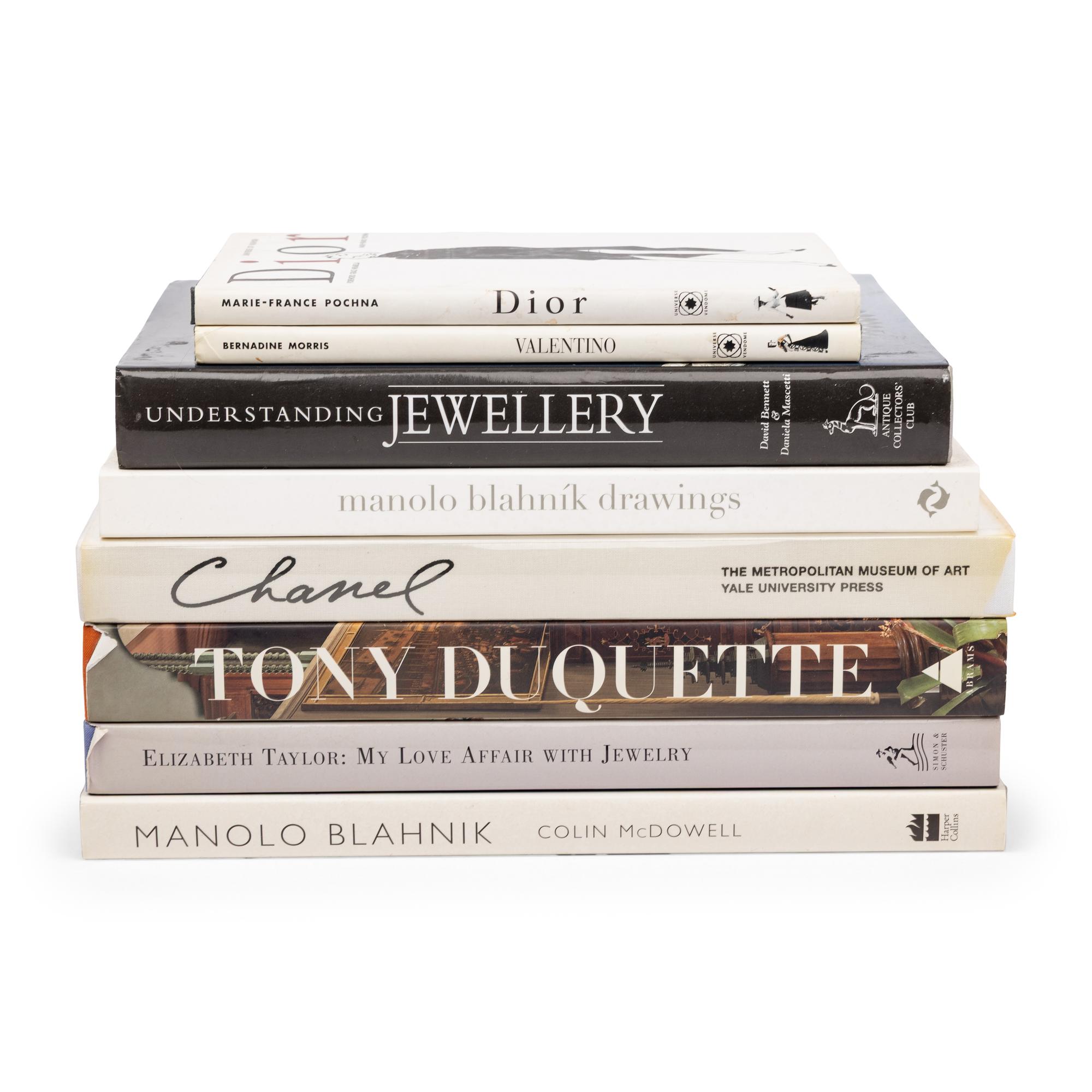 Lot of Eight Fashion & Interiors Books