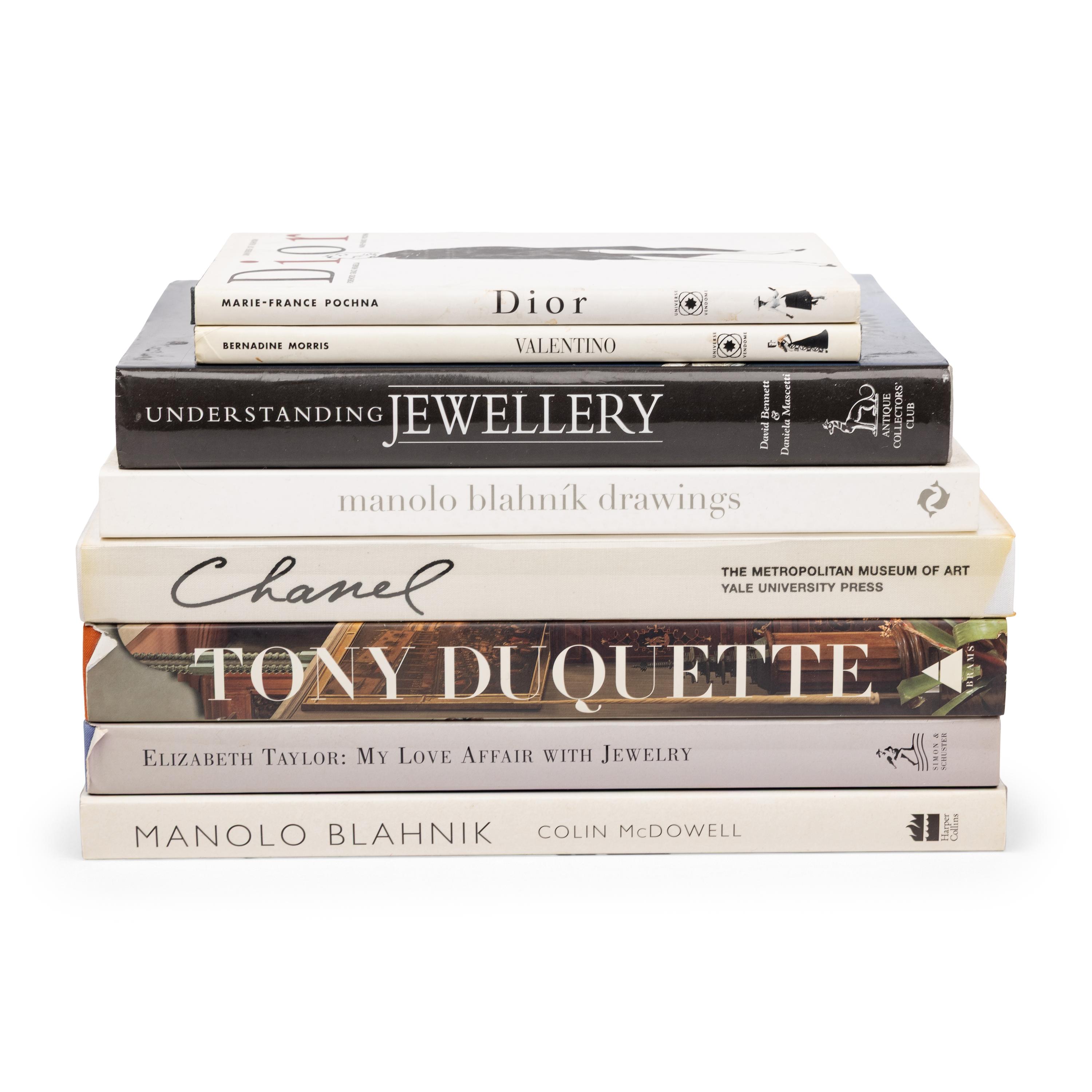 Lot of Eight Fashion & Interiors Books