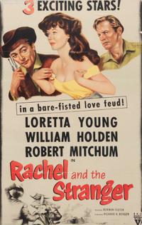 Vintage Movie Poster, Rachel and the Stranger