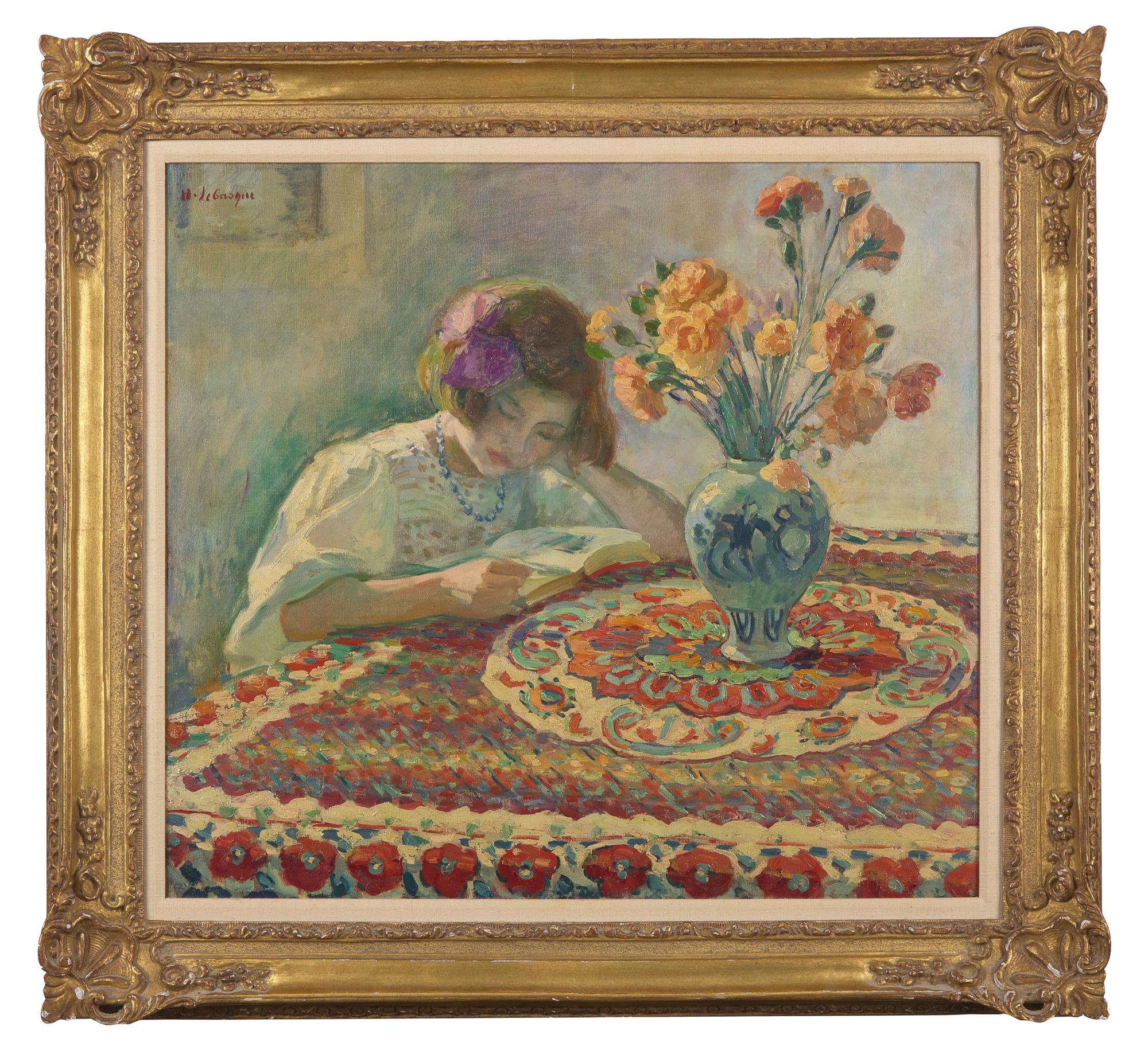 Jeune Fille Lisant , circa 1914