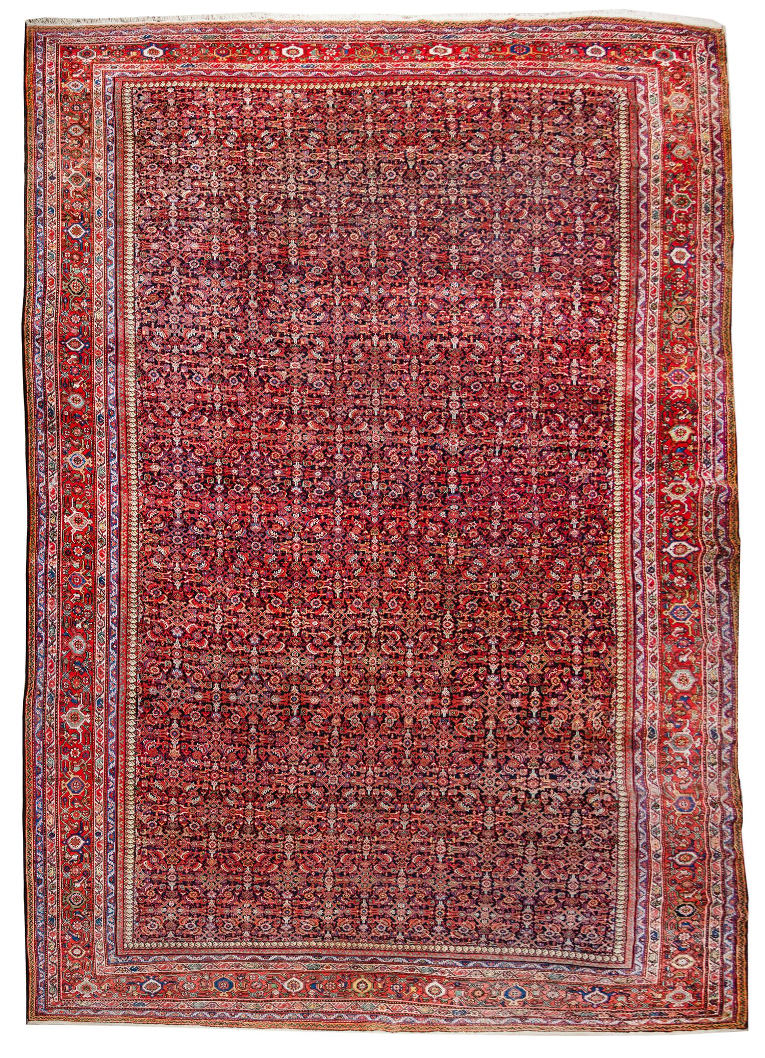 A Ziegler Mahal Rug 19 feet 10 inches x 13 feet 8 inches. — EARLY 20TH CENTURY