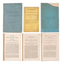 [1840 ELECTION]. A group of pamphlets related to Martin van Buren, William Henry Harrison, and their respective presidential campaigns.