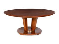 An Art Deco Style Circular Dining Table