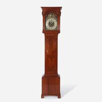 A Queen Anne carved walnut tall case clock Works by George Crow (active 1740-1762), Wilmington, DE, circa 1760