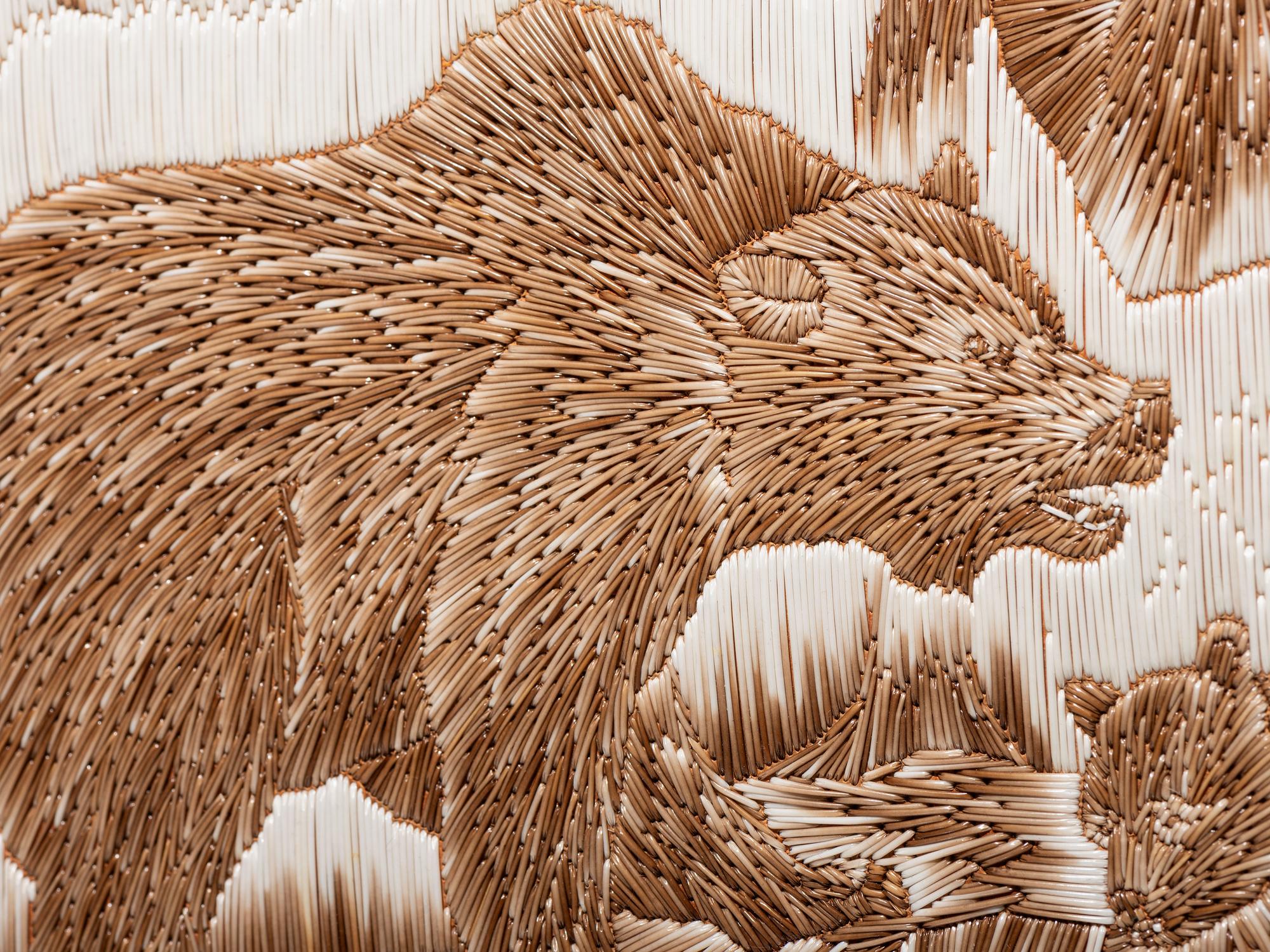 Five Bears of North America , Monumental Quilled Box