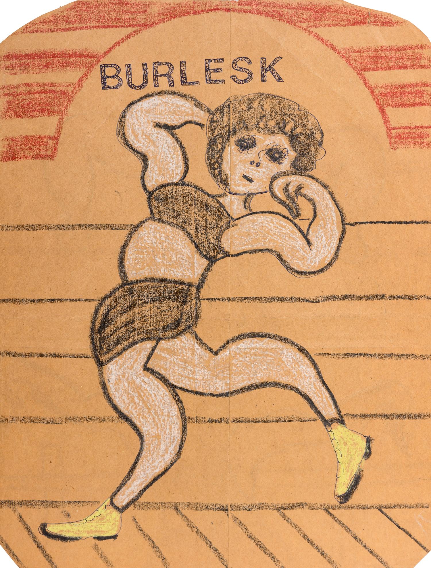 Burlesk (a double-sided work)