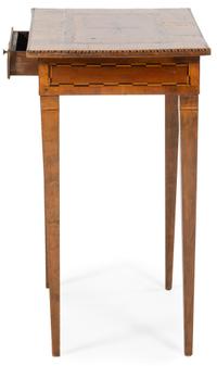 A Continental Marquetry and Parquetry Work Table