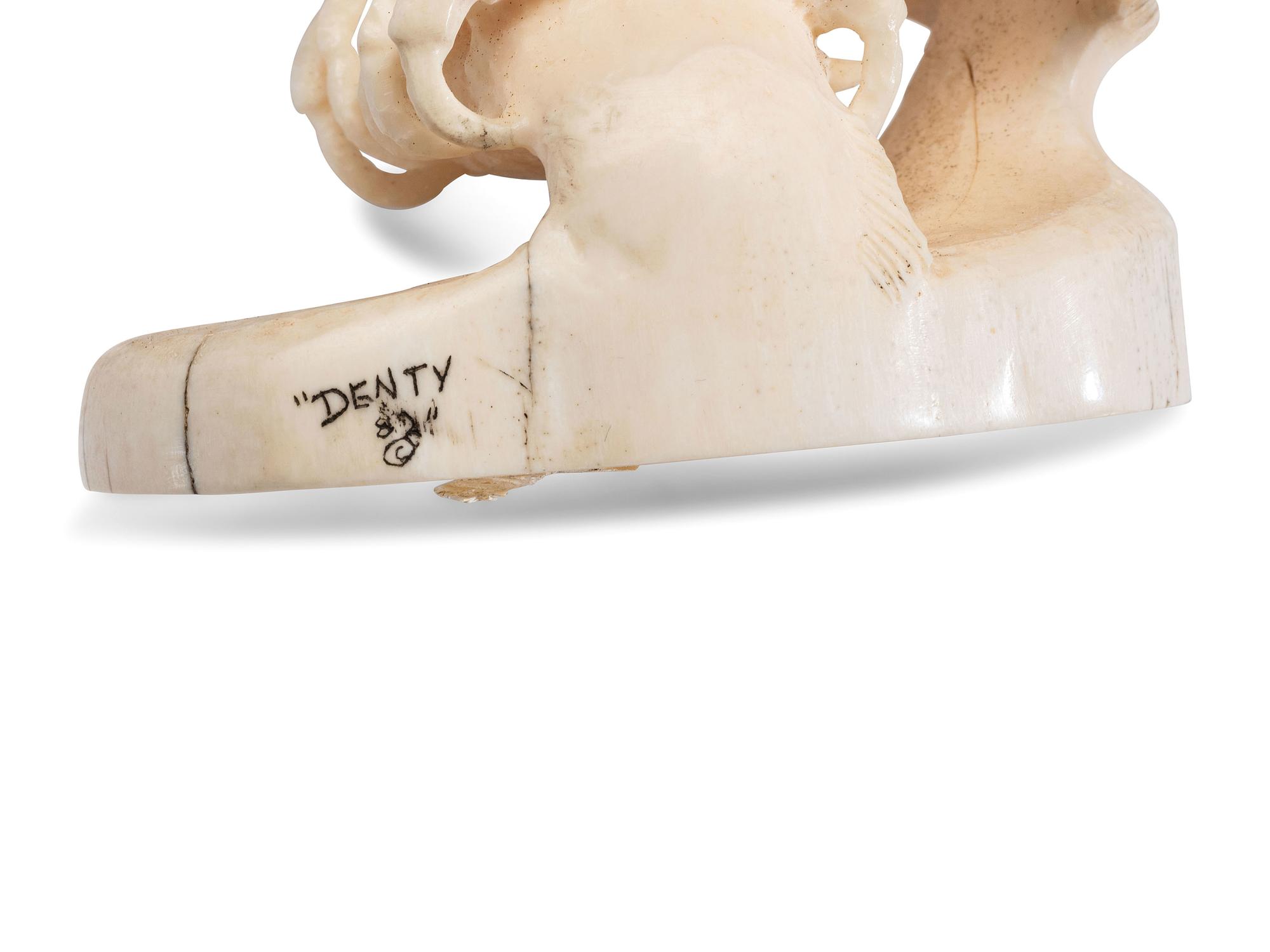 Walrus Ivory Sculptures