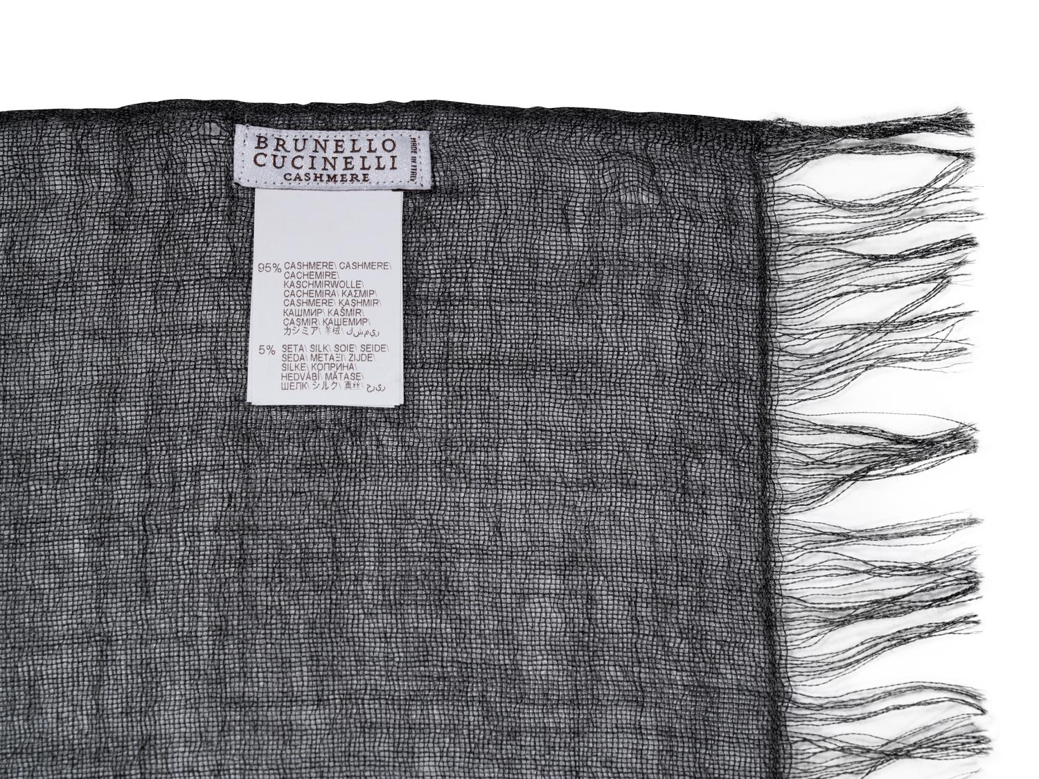 Six Brunello Cucinelli Scarves