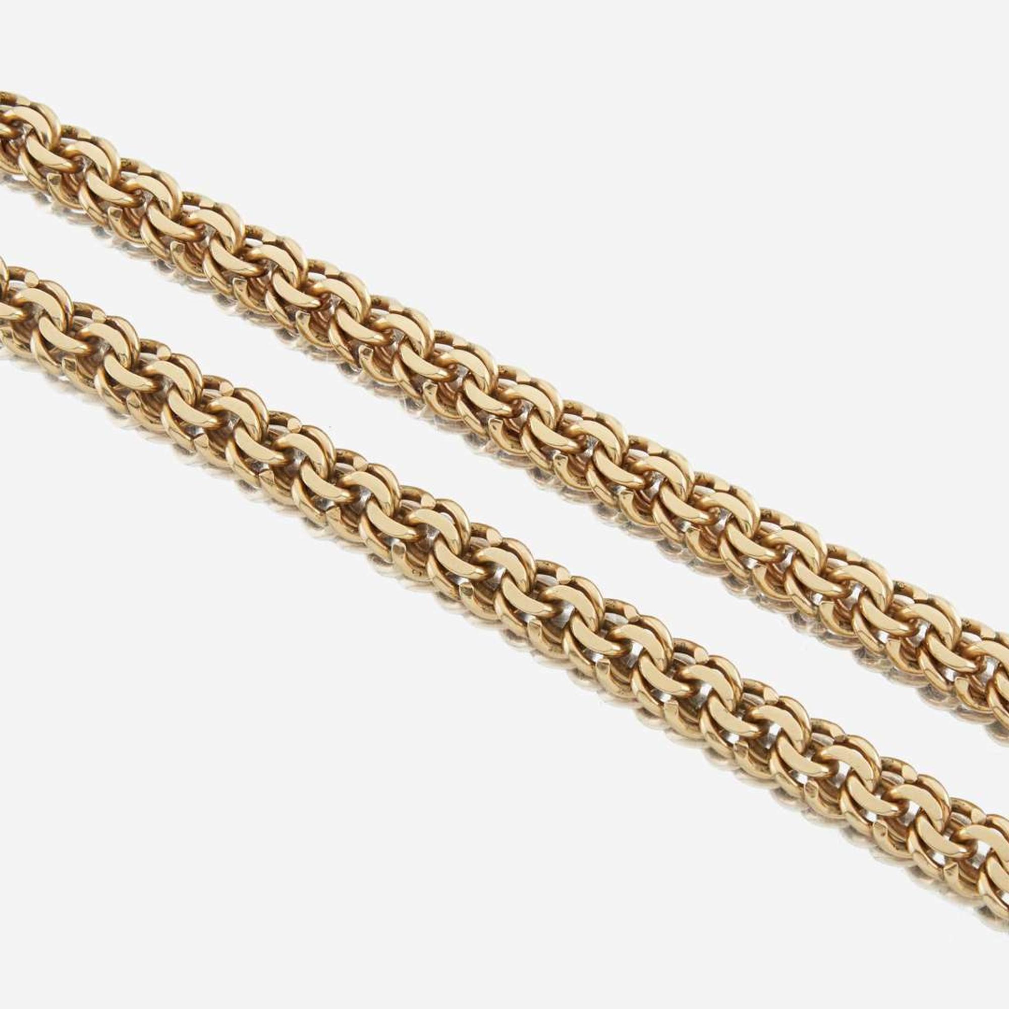 A Matching Cartier Necklace and Bracelet Set