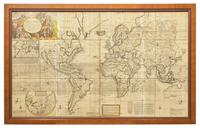 [Maps & Atlases] Moll, Herman. A New & Correct Map of the Whole World...