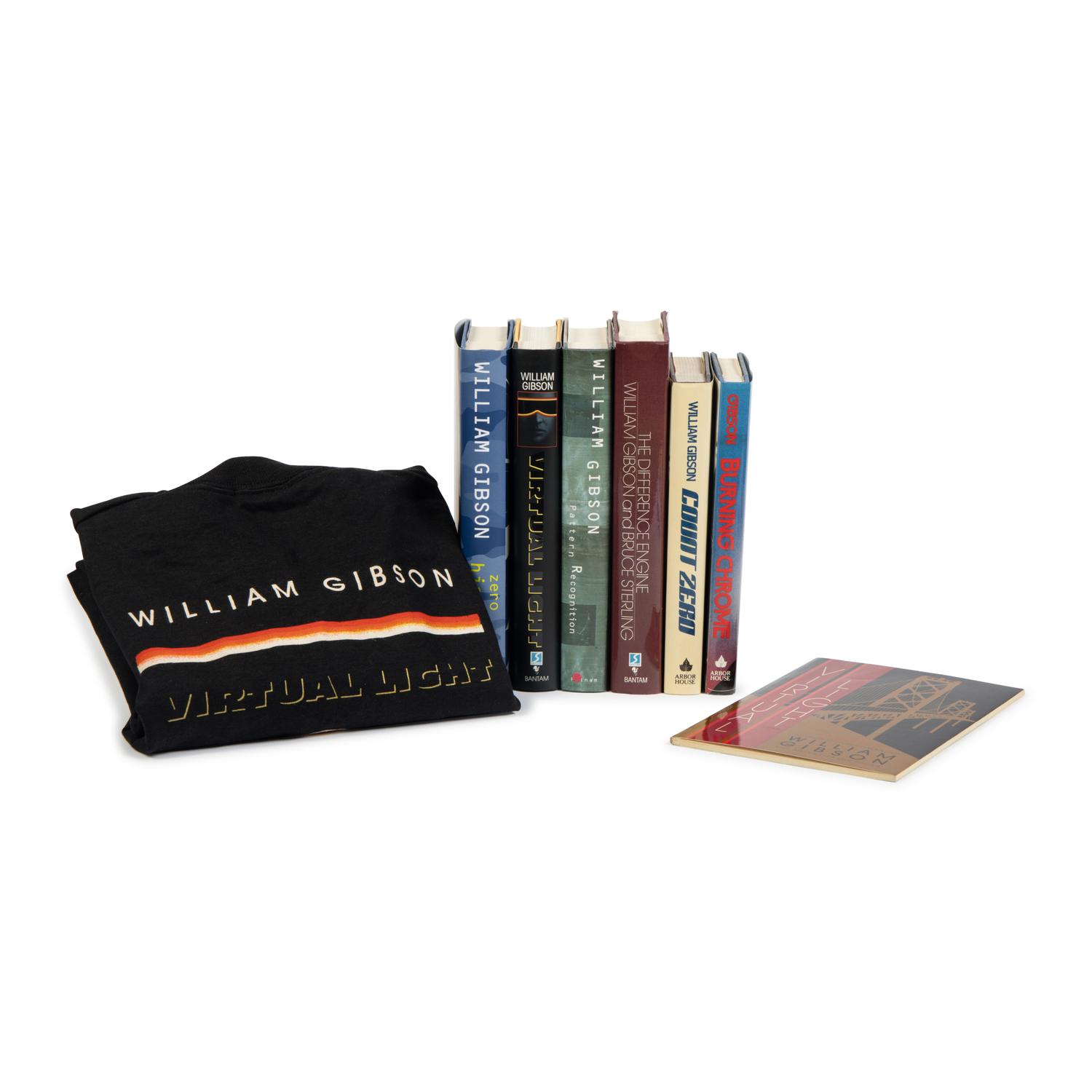 Gibson, William (b. 1948). A group of 7 first editions, all signed, comprising: