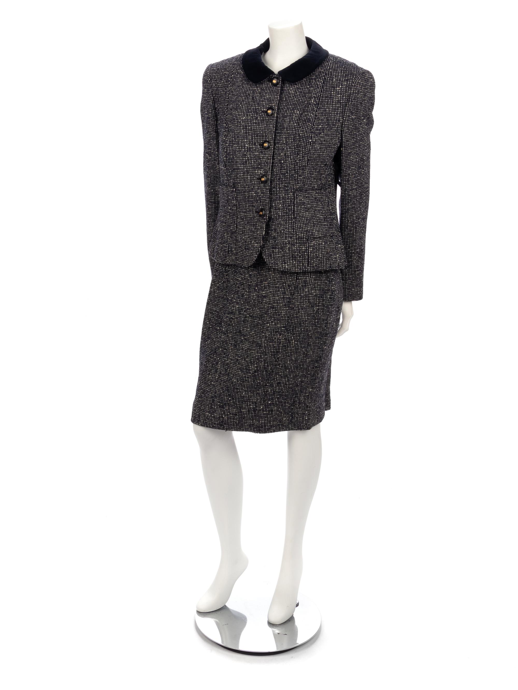 Six Designer Skirt Suits, 1990-2000s