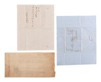 [AGRICULTURE - COTTON.] A group of three early 19th-century documents related to Southern cotton production, comprising:
