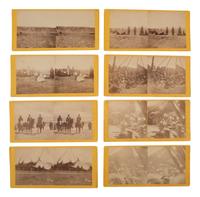 [NATIVE AMERICANS]. GARDNER (1821-1882), Alexander, photographer. An exceptional group of 32 Fort Laramie Treaty stereoviews. Fort Laramie, Wyoming Territory, 1868.