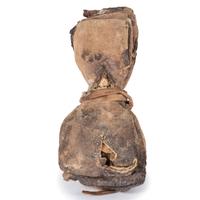 Plains Buffalo Hide Paint Bag