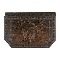 A Victorian Brass Coal Hod