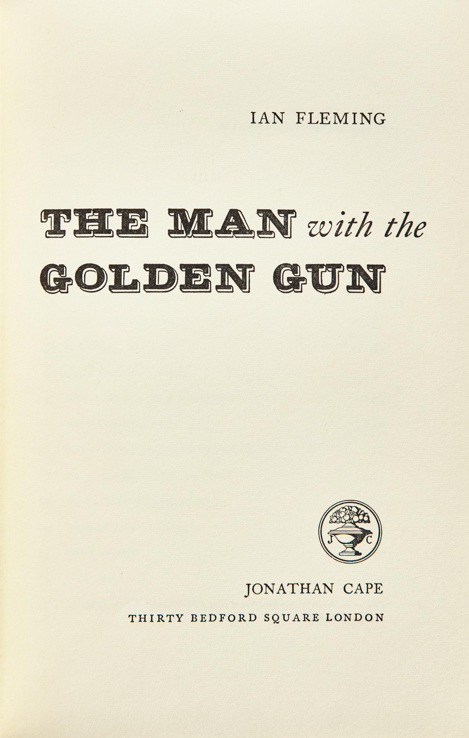 [Literature] Fleming, Ian. Group of 4 First Editions