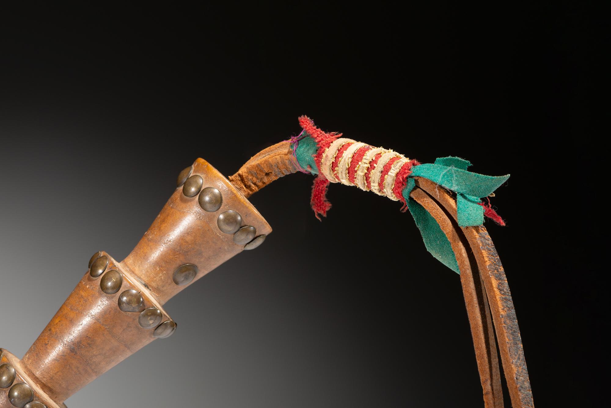 Apsáalooke Quirt, with Beaded Wrist Strap