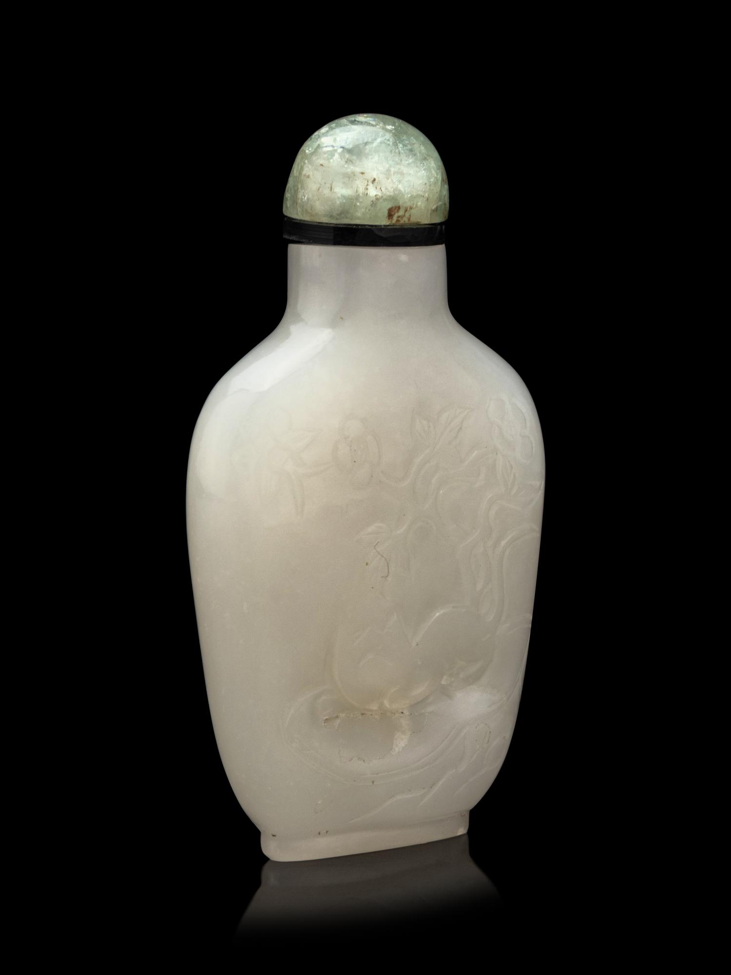 A White Jade Snuff Bottle