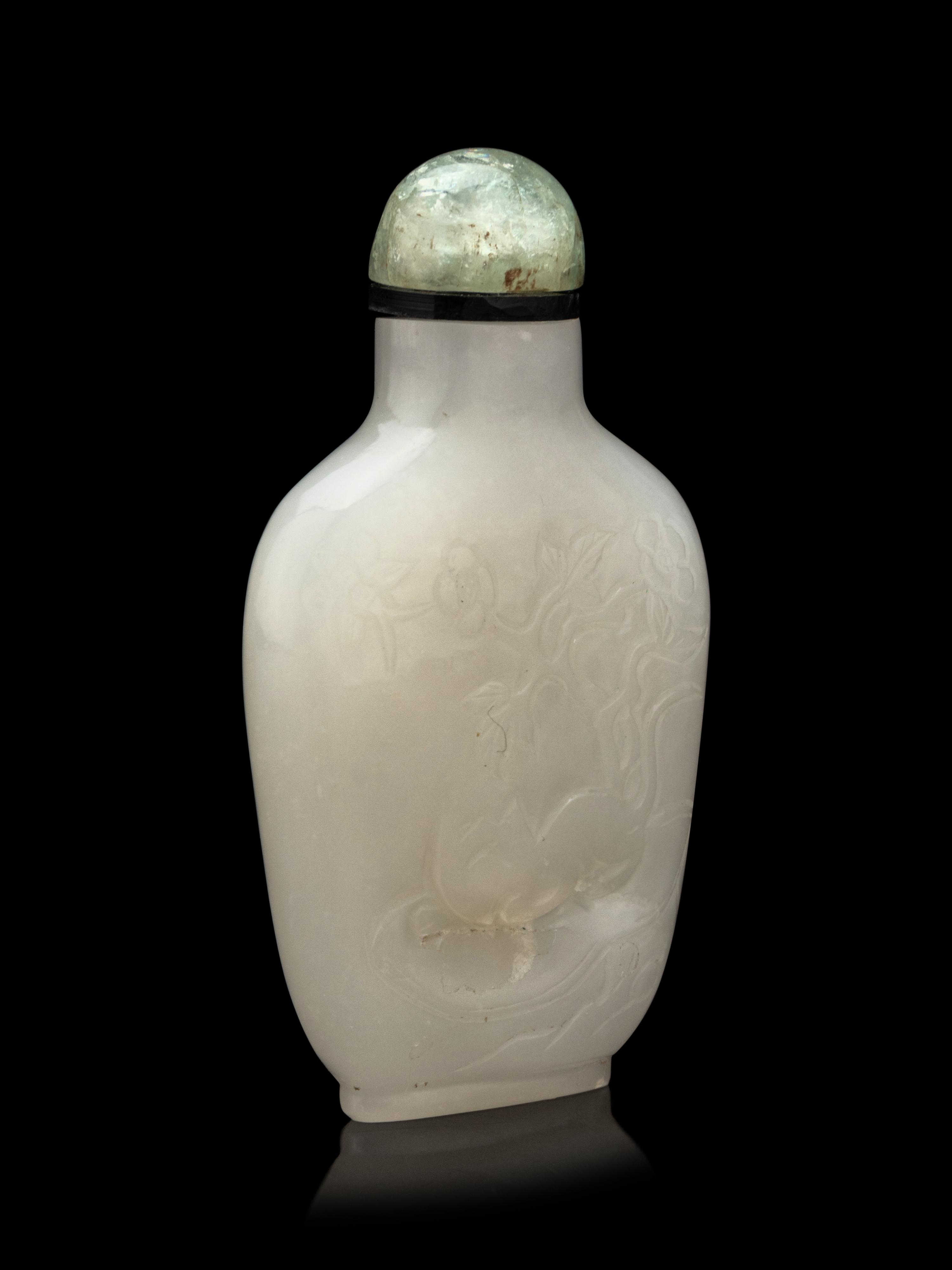 A White Jade Snuff Bottle