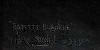 Mrs. Cleveland Greenway's "Rosette Blanche" (Zita)